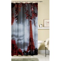 Штора для ванной ФОТОДИЗАЙН ST SM4976SC с кольцами 180х180 см