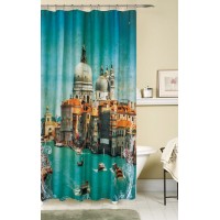 Штора для ванной ФОТОДИЗАЙН ST SM8800SC с кольцами 180х180 см