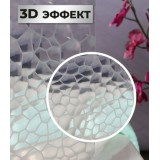 Штора для ванной с 3D-PRO-эффектом ST SM-DP18206 с кольцами 180х200 см