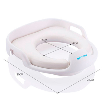 Сиденье-накладка для унитаза BossBaby мягкое детское цвет розовый, картинка 2