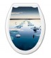 Сиденье для унитаза 'ОКЕАН' ФОТОПРИНТ Кувшинки...