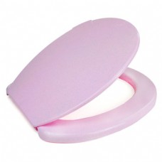 Сиденье для унитаза ИНКОЭР 'ФАРАОН' цвет розовый