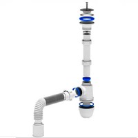 Сифон АНИ C1010 1-1/4' х50 мм