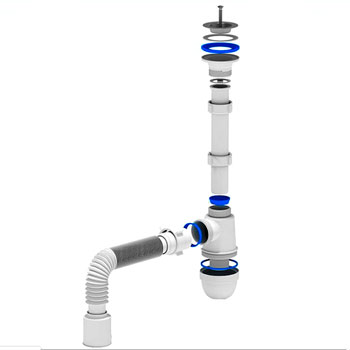 Сифон АНИ C1010 1-1/4' х50 мм