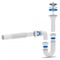 Сифон для умывальника АНИ DВ2010 1-1/4'х32 мм