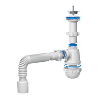 Сифон АНИ ГРОТ A0510 1-1/2' х 40 мм