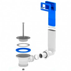 Выпуск для мойки АНИ N105 1-1/2' с жестким переливом