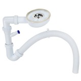 Сифон для умывальника 'ПИЛОТ' над стиральной машиной