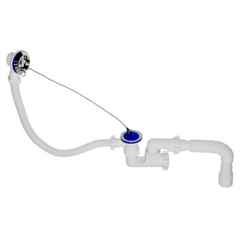 Обвязка под ванну ОРИО А-80089 1-1/2'х40 мм регулируемая с гибкой трубой 40х40/50 мм