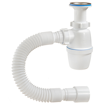 Сифон ОРИО А-40029 1-1/2' х 40 мм с гибкой трубой 40х40/50 мм