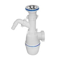 Сифон ОРИО А-4005 1-1/2' х 40 мм с отводом