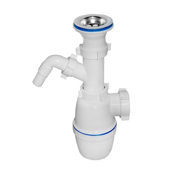 Сифон ОРИО А-4005 1-1/2' х 40 мм с отводом