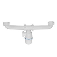 Сифон двойной ОРИО А-40090 1-1/2' х 40 мм