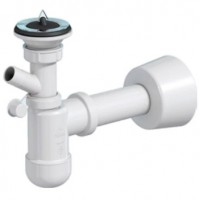 Сифон для раковины SantecPro AQ462P4 1-1/4' D=40 мм