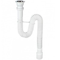 Сифон WIRQUIN 1 1/2'х40/50 L-800 мм М6*80 (30717983) гофрированный
