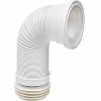 Слив для унитаза WIRQUIN гофрированный (армированный) L 290-640 мм, D 110 мм PUSH-FIT (70984961)