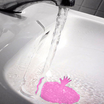 Пробка для мойки ST SM-MJ002/PG универсальная цвет розовый, картинка 2