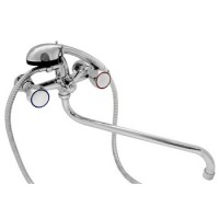 Смеситель для ванны ЦС-М 500(600)-4 'ГЛОБО' 1/2'