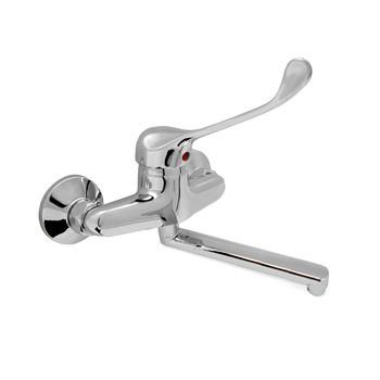 Смеситель настенный хирургический локтевой ЦС-СМ 'ХИРУРГ' 294-2 М44 40 мм (излив 20 см )