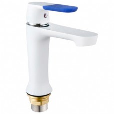 Смеситель для умывальника FRAP H1034 35 мм цвет белый