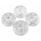 Подставка антивибрационная круглая (набор 4 шт.) прозрачная