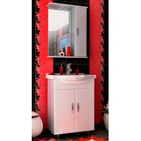 Тумба 'БАЛИ 55' под умывальник 'ИНТАКТ-55' цвет белый