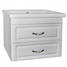 Тумба 'НАТАЛИЯ 60' навесная под умывальник 'COMO-60' цвет белый