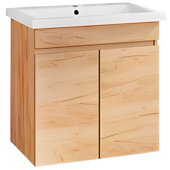 Тумба 'СТАР 60' навесная под умывальник 'COMO-60' Дуб крафт золотой