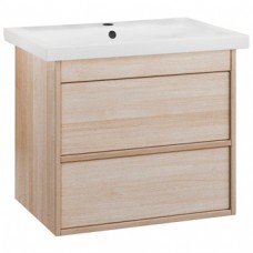 Тумба 'КАНАДА 60' навесная под умывальник 'COMO-60' Дуб сонома