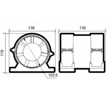 Вентилятор канальный 'PRO 4' D=100 мм, картинка 2