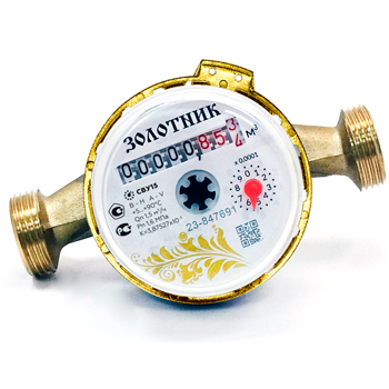 Счетчик для воды ИТЭЛМА ЗОЛОТНИК [Ду=15, L=110] (универсальный)