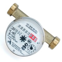 Счетчик воды универсальный АПЗ 'СВК-3/15' Арзамас (110 мм) без патрубков