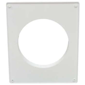 Площадка торцевая для воздуховода 150 мм пластмассовая, картинка 2