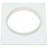 Площадка торцевая для воздуховода 150 мм пластмассовая