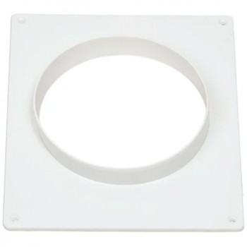 Площадка торцевая для воздуховода 150 мм пластмассовая