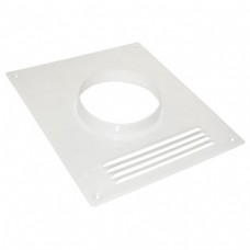 Торцевая площадка для вытяжки '150ПТМР' диаметр 150 мм с решеткой