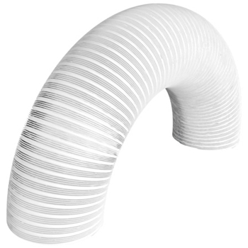 Воздуховод алюминиевый с покрытием '13,5VA white' D=135 мм цвет белый