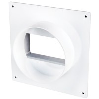 Переходник угловой '511СП10ФП' D=100 мм / 55х110 мм