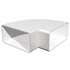 Колено горизонтальное '511КГП' 55х110 мм угол 90 град.