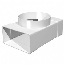 Соединитель Т-образный '620ТФ10П' 60х204 мм с выходом D=100 мм