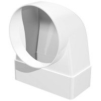 Переходник угловой '620СК16КП' D=160 мм / 60х204 мм