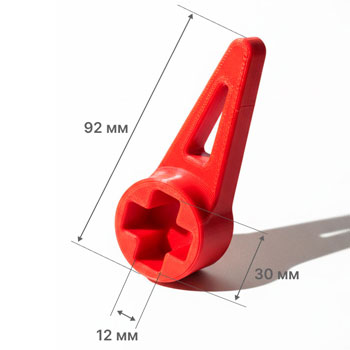 Ключ для угловых кранов и кранов для стиральных машин, картинка 2