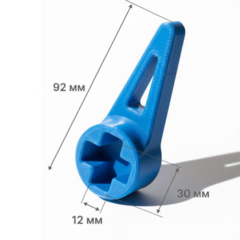 Ключ для угловых кранов и кранов для стиральных маши, картинка 2