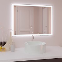 Зеркало с LED подсветкой (800х600 мм)
