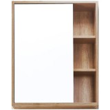 Шкаф зеркальный в ванную комнату универсальный 'ОСТИН 55' ДУБ КАНЬОН