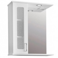 Шкаф зеркальный в ванную комнату 'ИДЕАЛ 60' левый с подсветкой