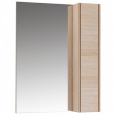 Шкаф зеркальный в ванную комнату 'КАНАДА 60' Дуб сонома
